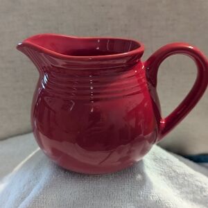 Bistro Brights Red Creamer